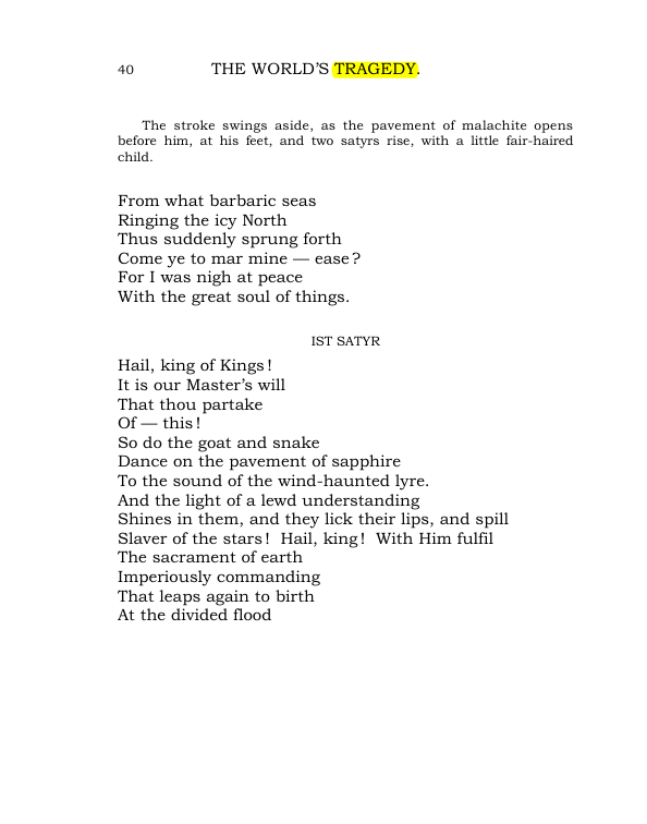 Original scan of The World’s Tragedy, PDF page 93