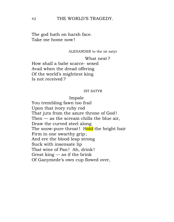 Original scan of The World’s Tragedy, PDF page 95