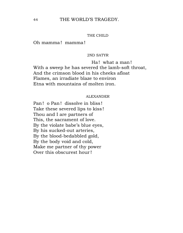 Original scan of The World’s Tragedy, PDF page 97