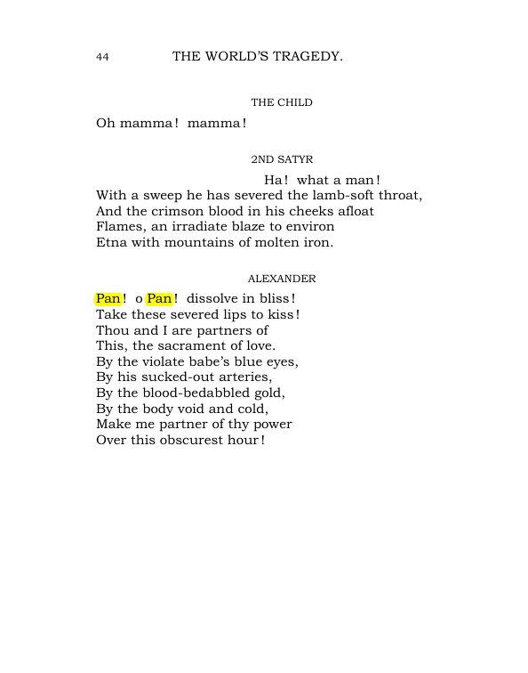 Original scan of The World’s Tragedy, PDF page 97