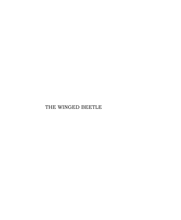 Original scan of The Winged Beetle, PDF page 1