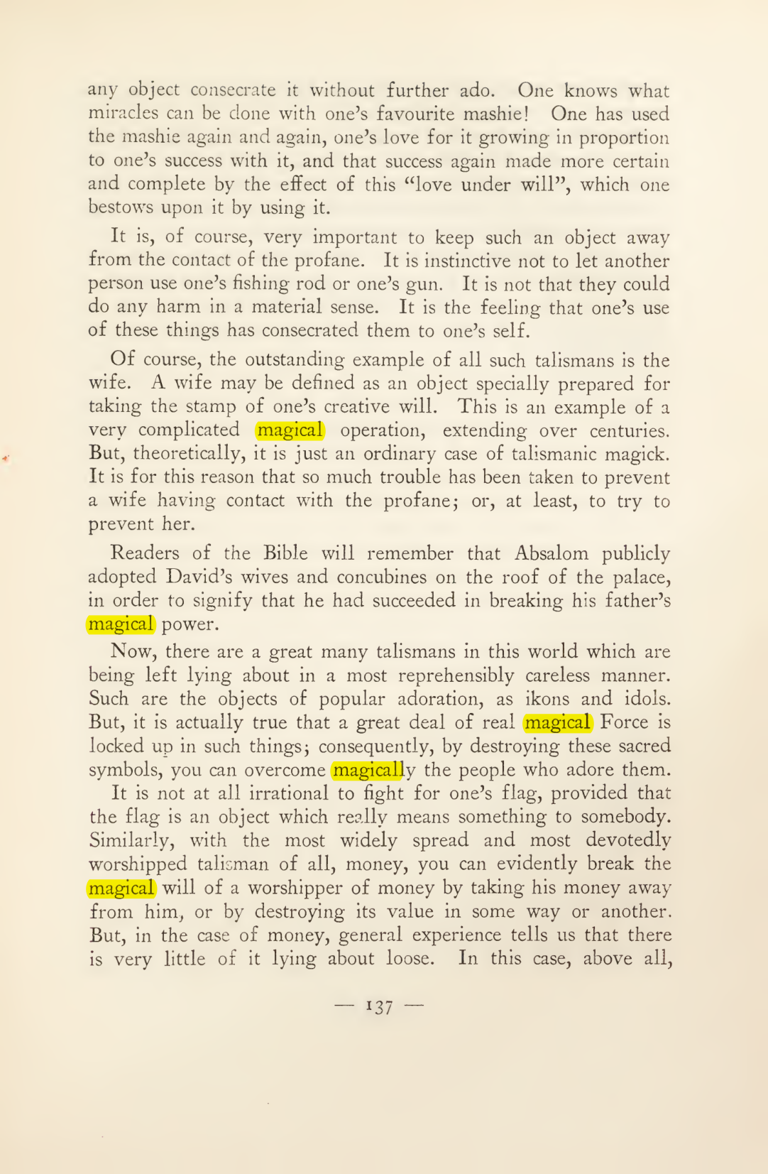 Original scan of Magick in Theory and Practice (Section 2), PDF page 17