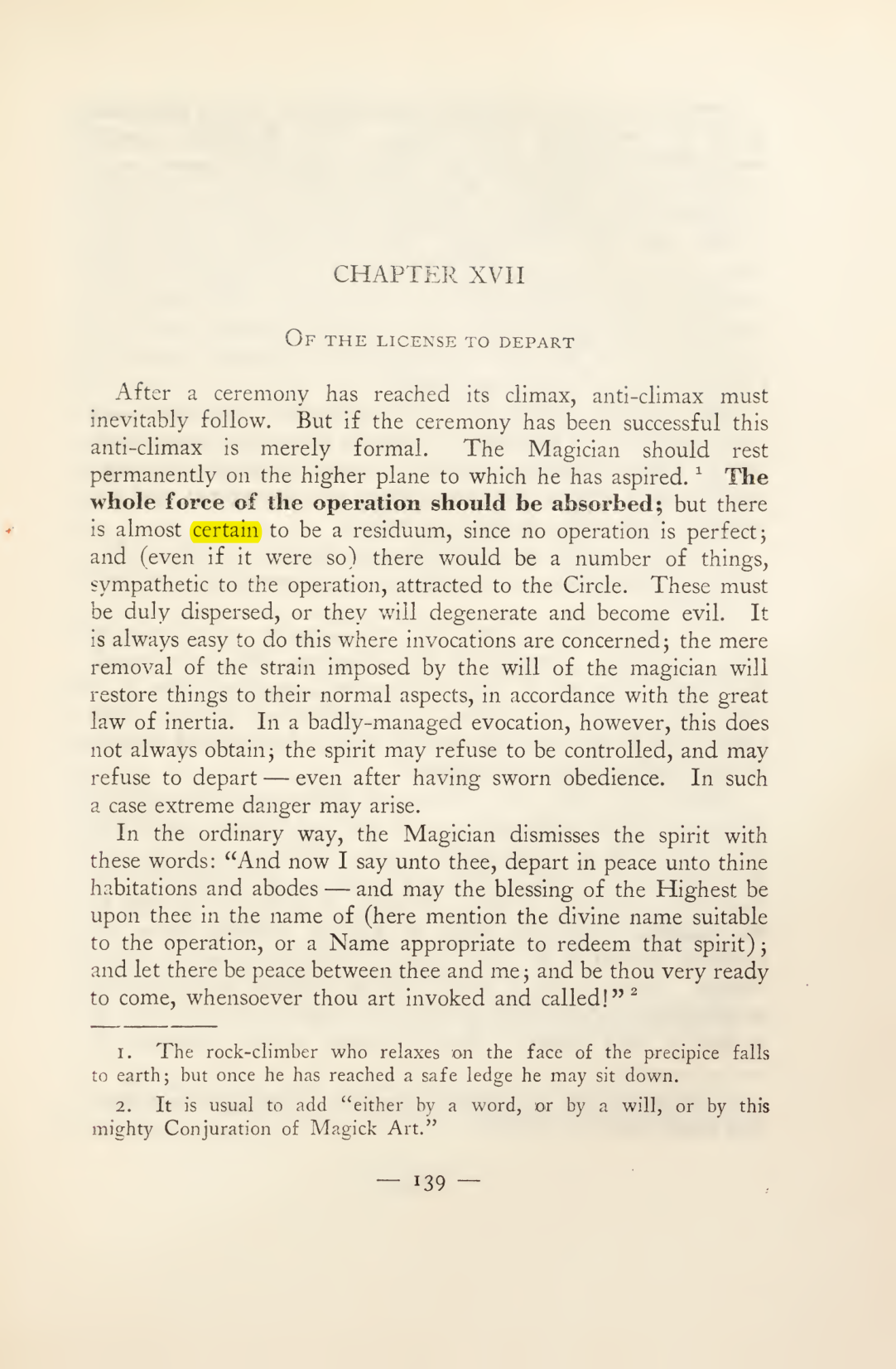 Original scan of Magick in Theory and Practice (Section 2), PDF page 19