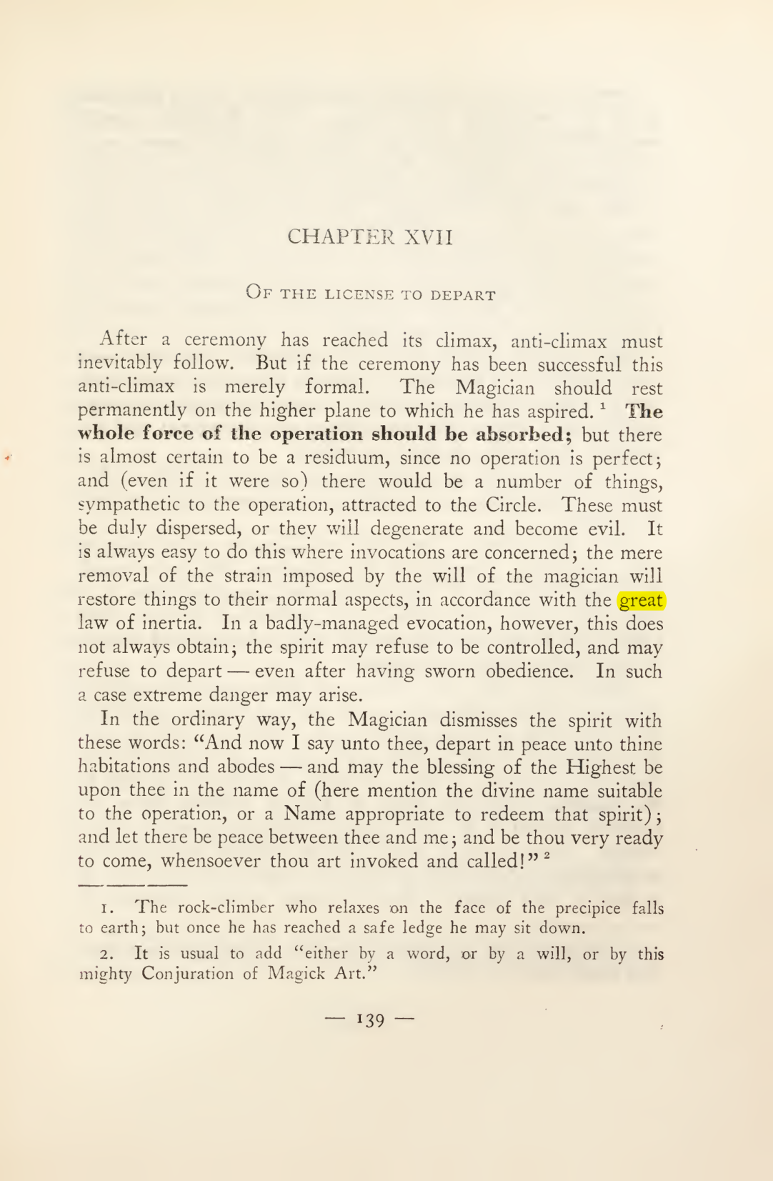 Original scan of Magick in Theory and Practice (Section 2), PDF page 19
