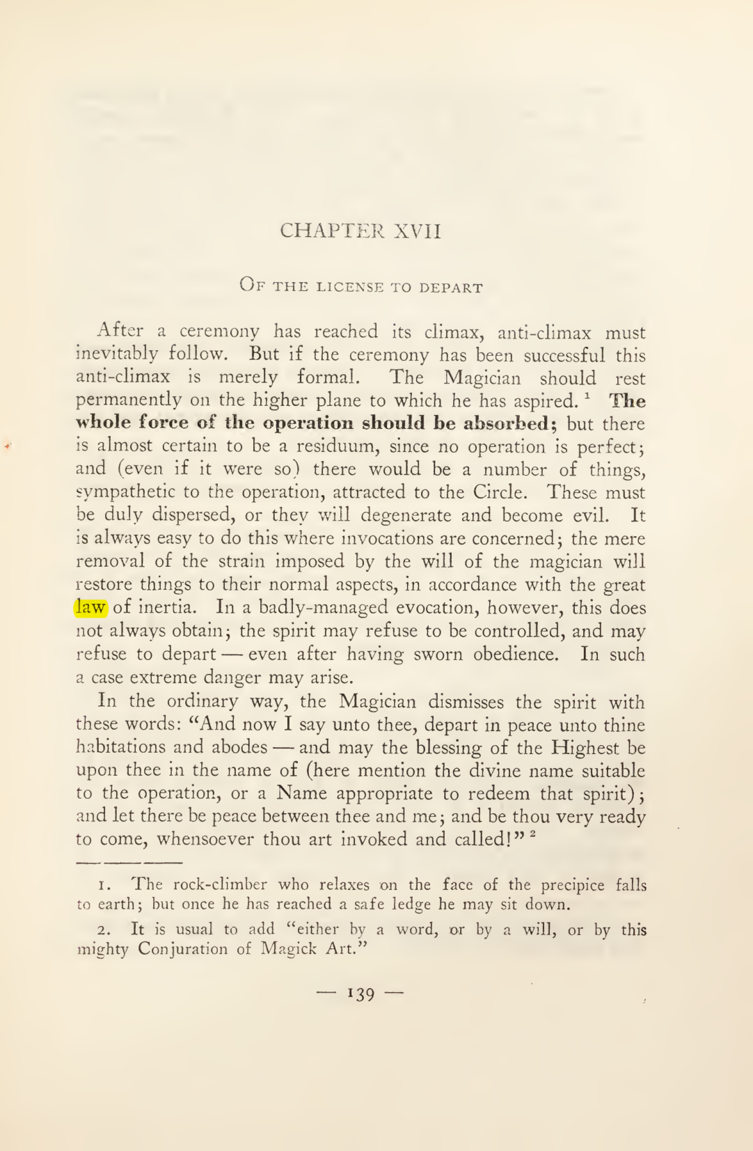 Original scan of Magick in Theory and Practice (Section 2), PDF page 19