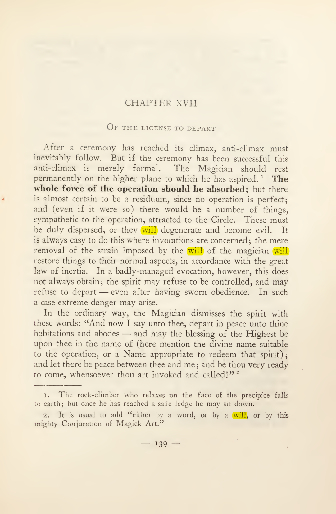 Original scan of Magick in Theory and Practice (Section 2), PDF page 19