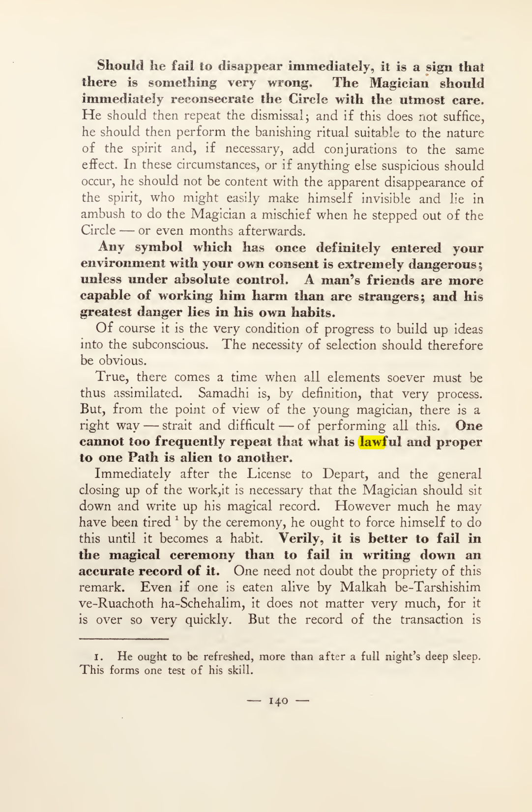 Original scan of Magick in Theory and Practice (Section 2), PDF page 20
