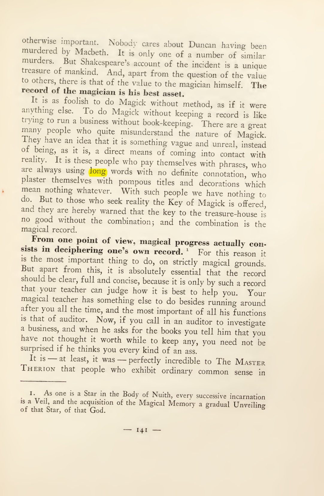 Original scan of Magick in Theory and Practice (Section 2), PDF page 21
