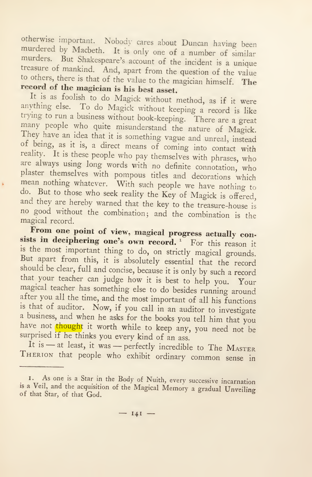 Original scan of Magick in Theory and Practice (Section 2), PDF page 21