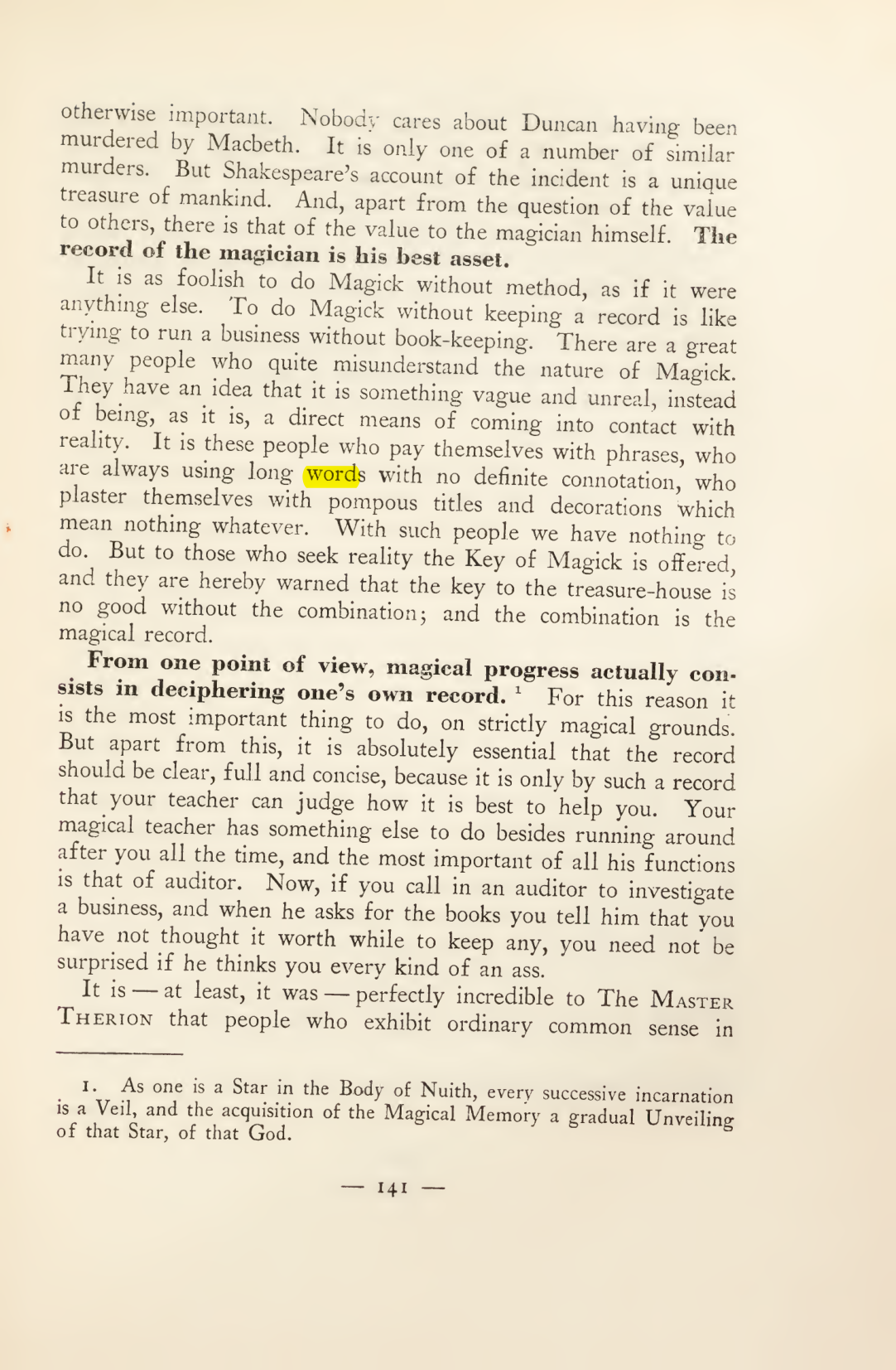 Original scan of Magick in Theory and Practice (Section 2), PDF page 21