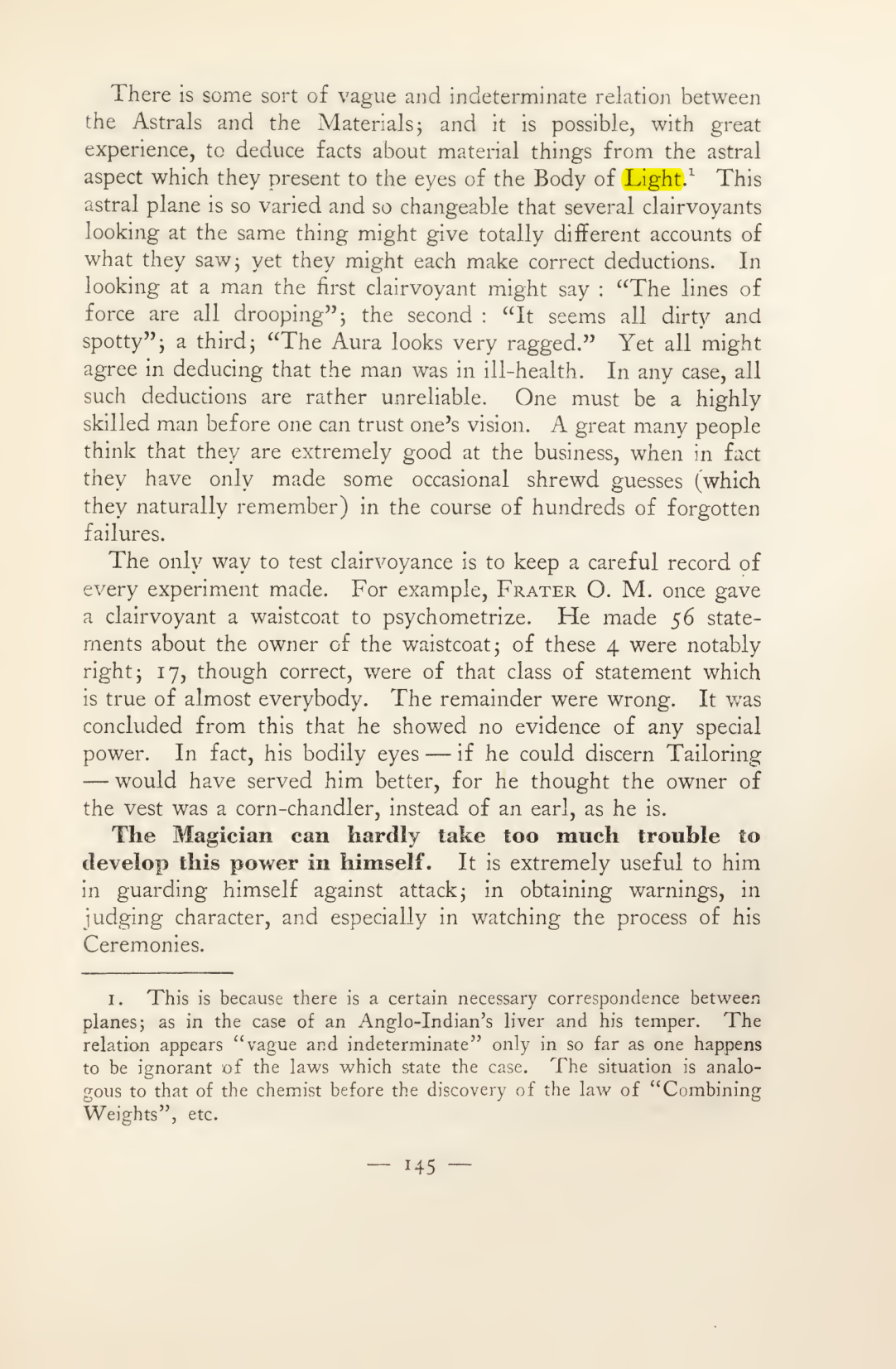 Original scan of Magick in Theory and Practice (Section 2), PDF page 25