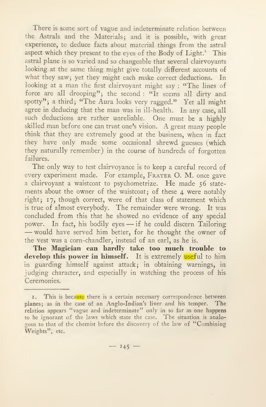 Original scan of Magick in Theory and Practice (Section 2), PDF page 25