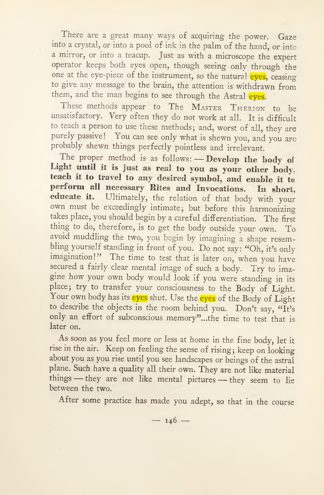 Original scan of Magick in Theory and Practice (Section 2), PDF page 26