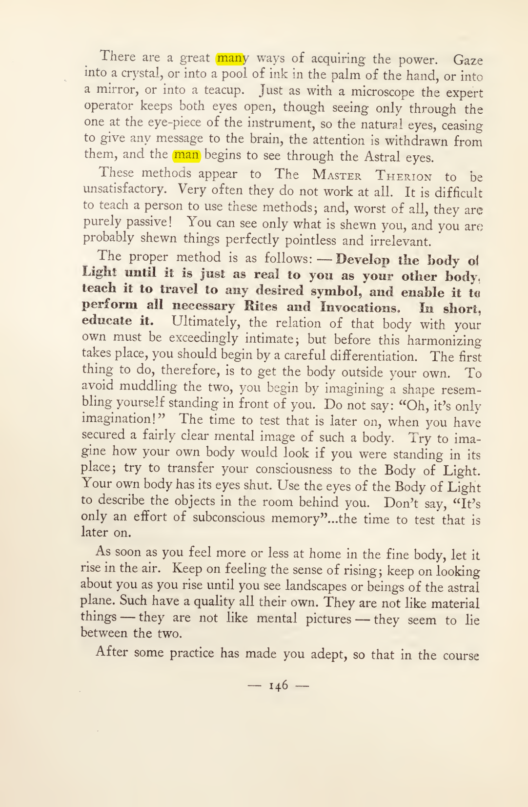 Original scan of Magick in Theory and Practice (Section 2), PDF page 26