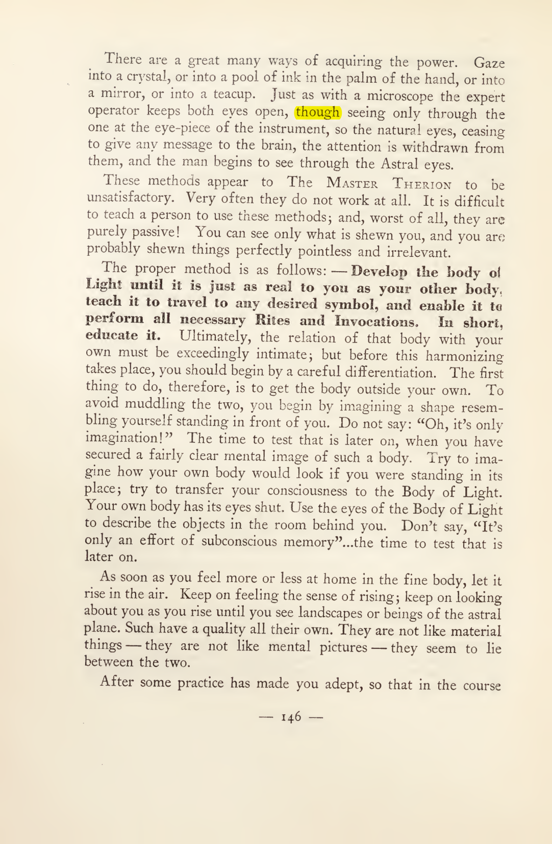 Original scan of Magick in Theory and Practice (Section 2), PDF page 26