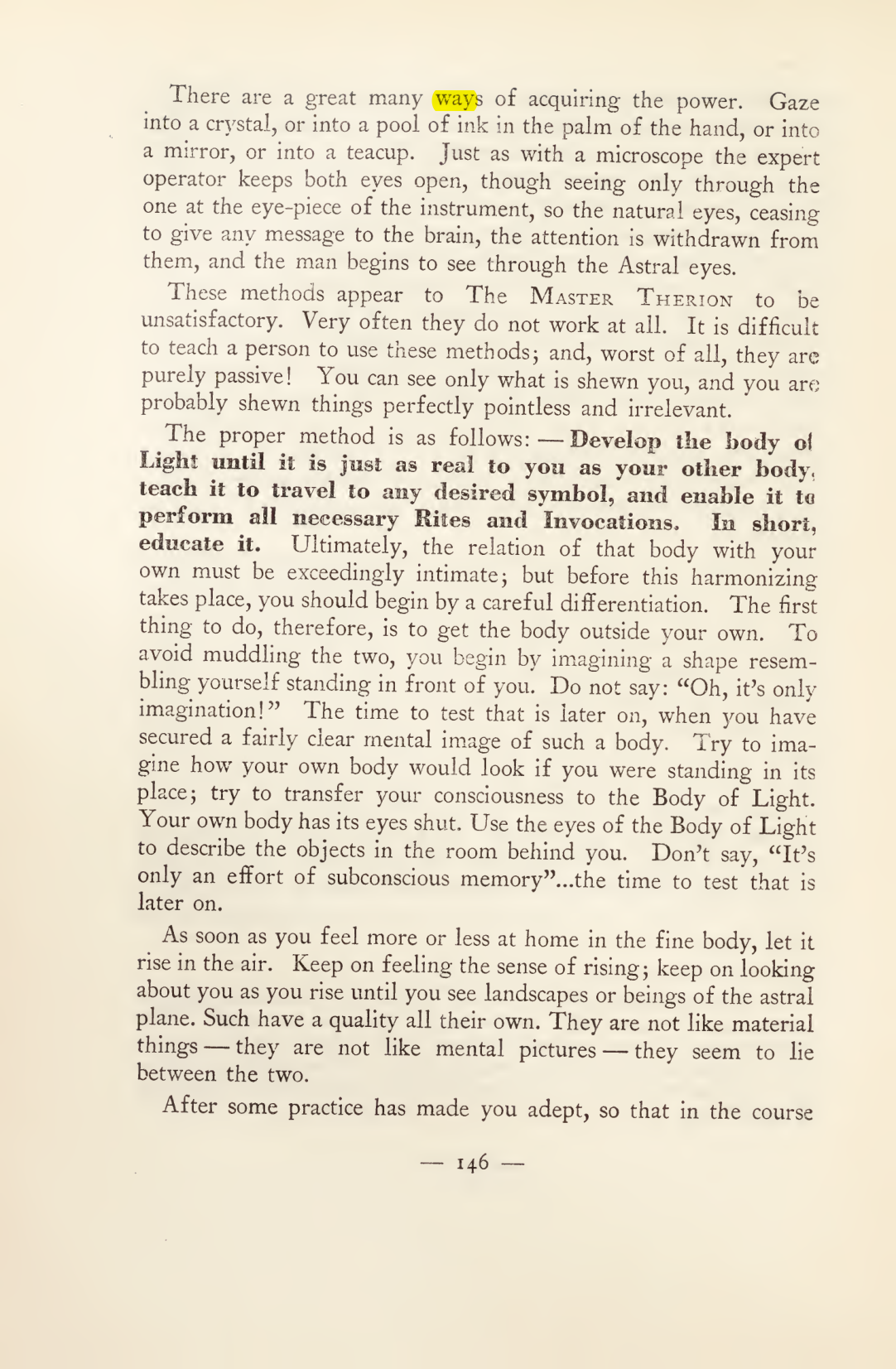 Original scan of Magick in Theory and Practice (Section 2), PDF page 26