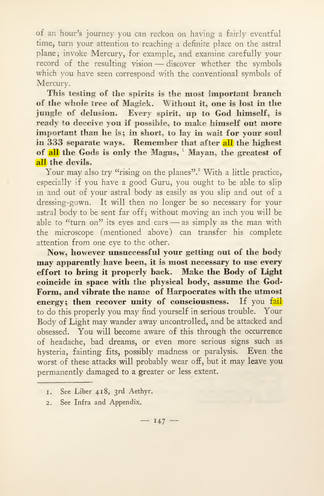 Original scan of Magick in Theory and Practice (Section 2), PDF page 27