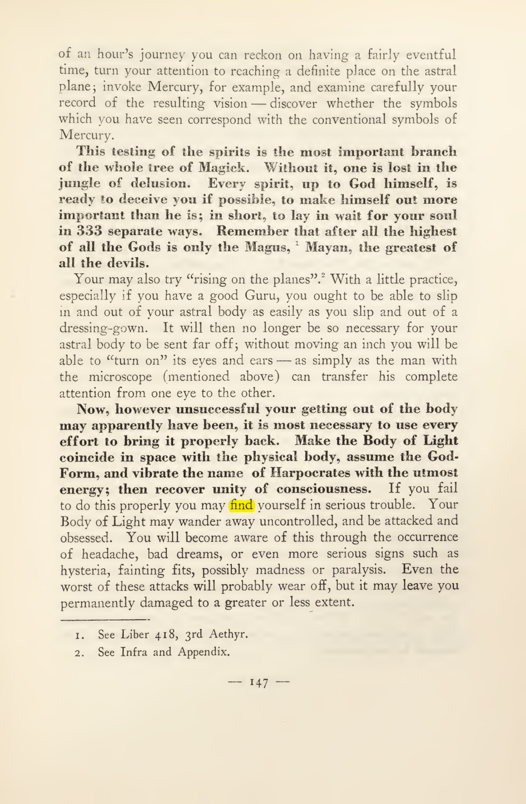 Original scan of Magick in Theory and Practice (Section 2), PDF page 27