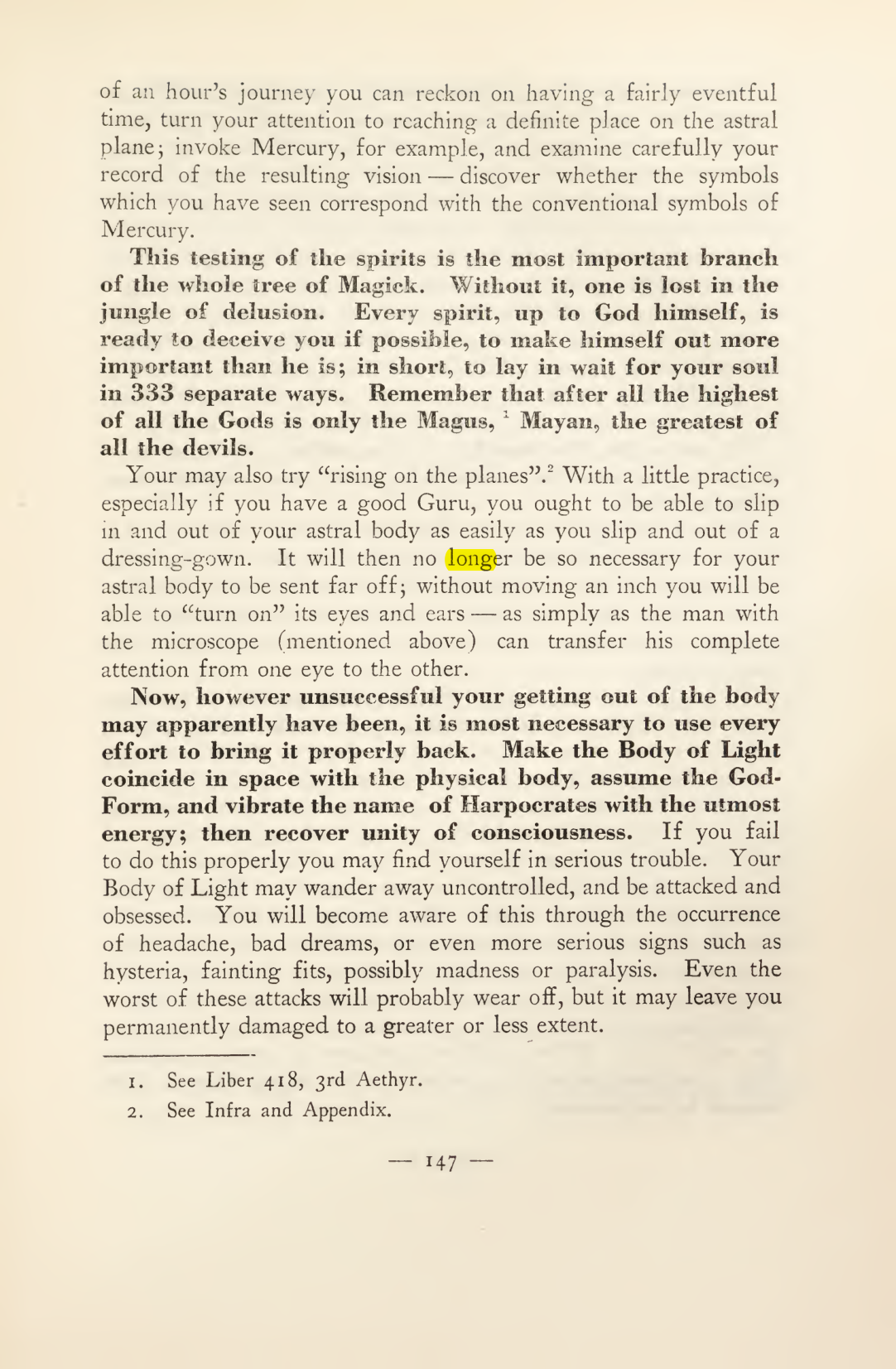 Original scan of Magick in Theory and Practice (Section 2), PDF page 27