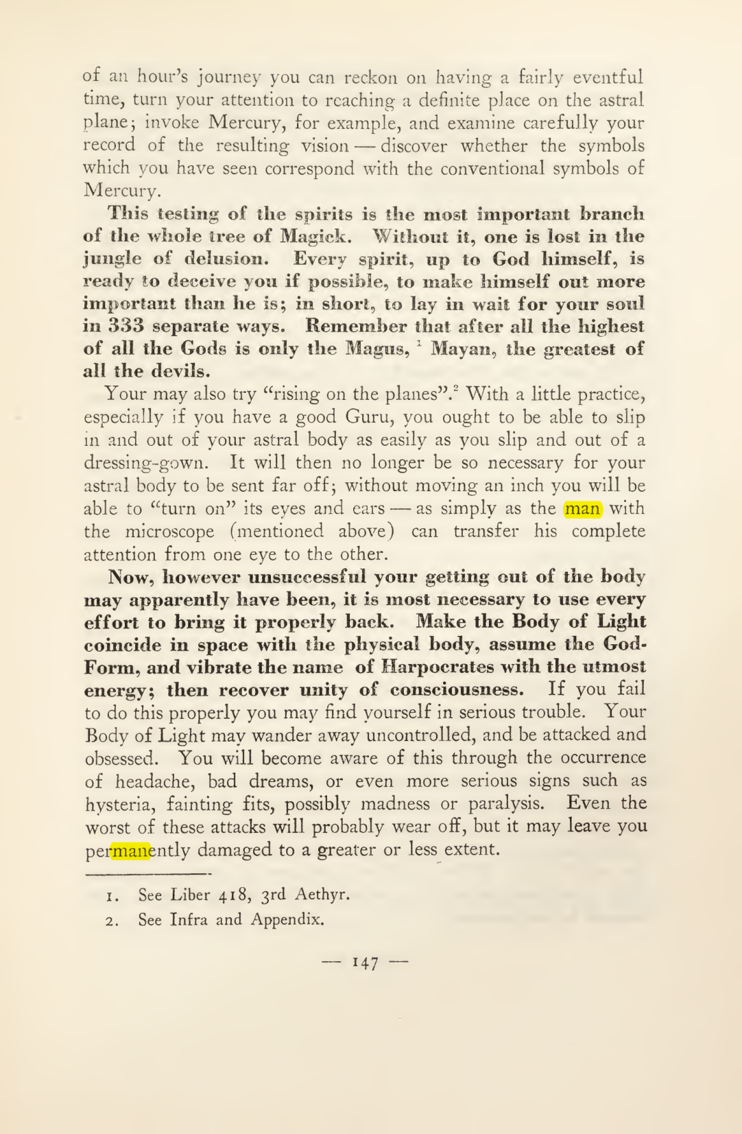 Original scan of Magick in Theory and Practice (Section 2), PDF page 27