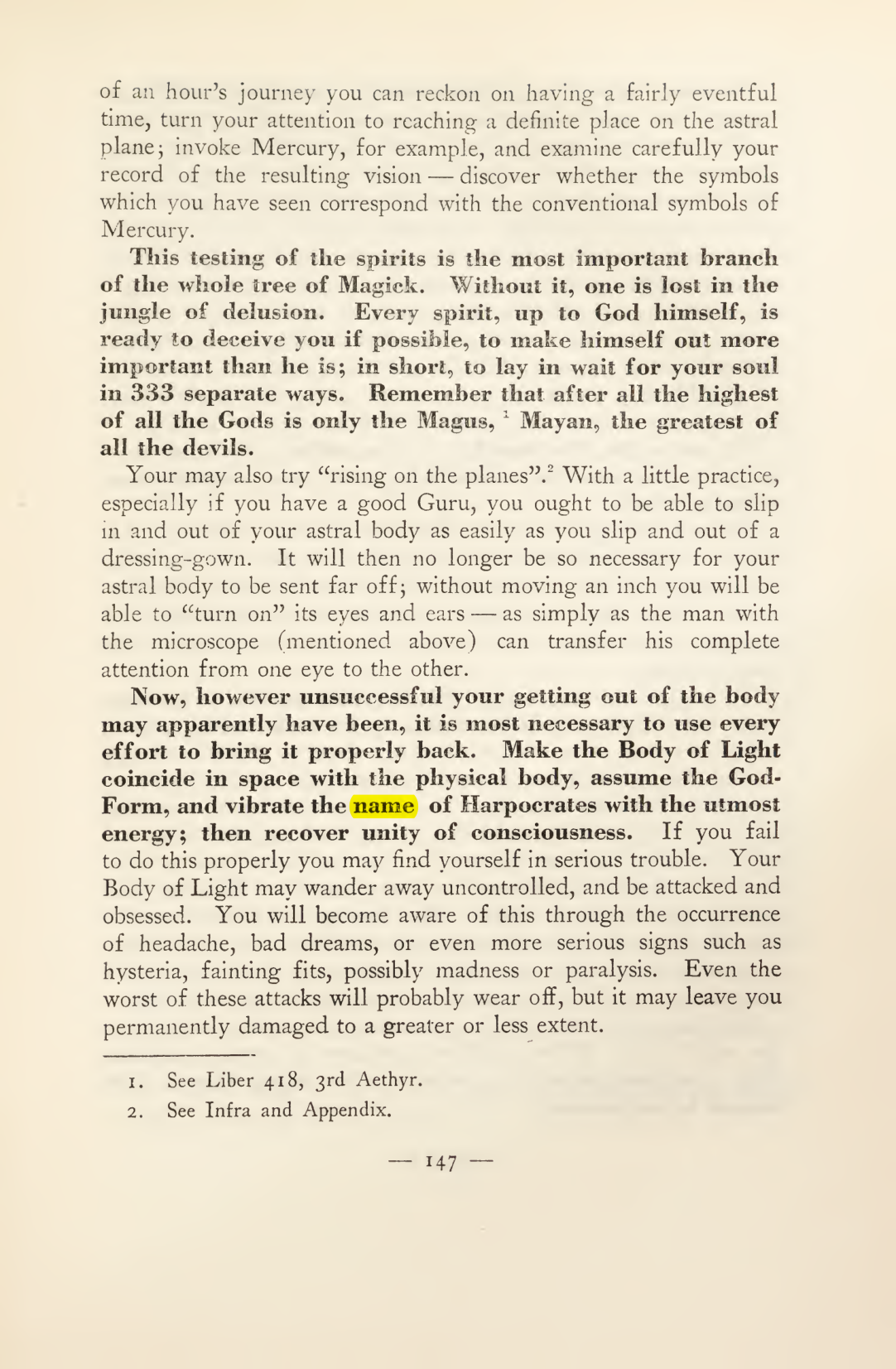 Original scan of Magick in Theory and Practice (Section 2), PDF page 27