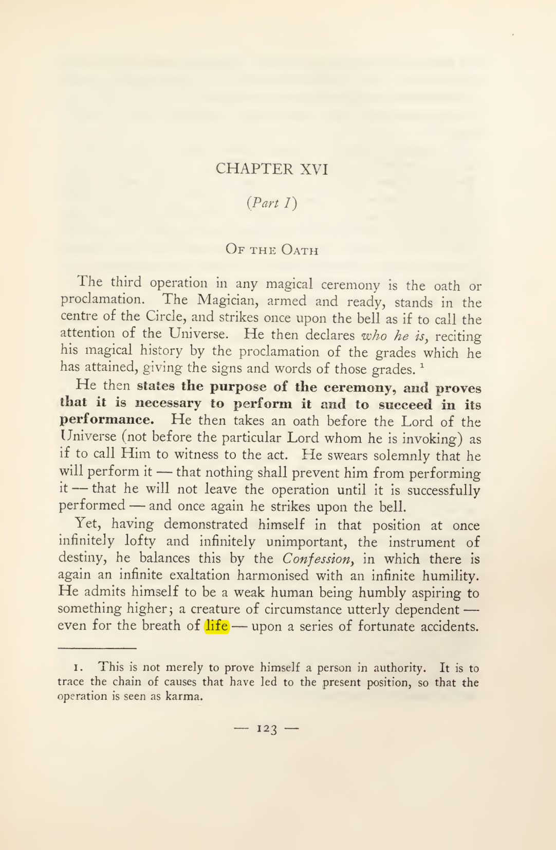 Original scan of Magick in Theory and Practice (Section 2), PDF page 3