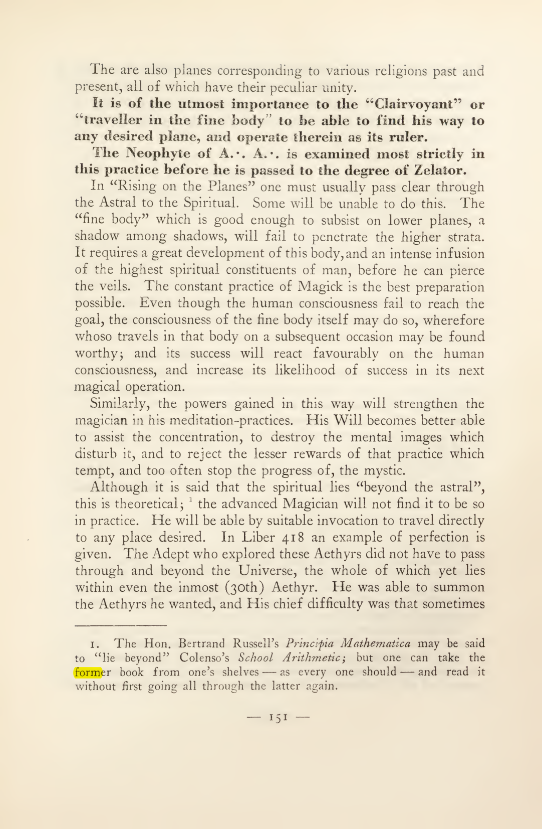 Original scan of Magick in Theory and Practice (Section 2), PDF page 31