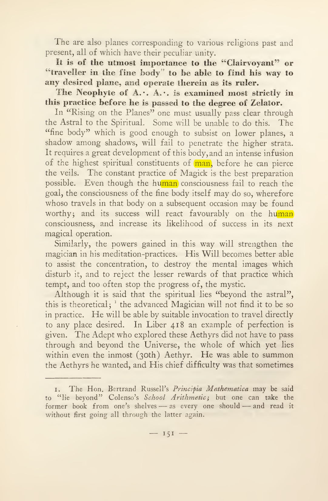 Original scan of Magick in Theory and Practice (Section 2), PDF page 31