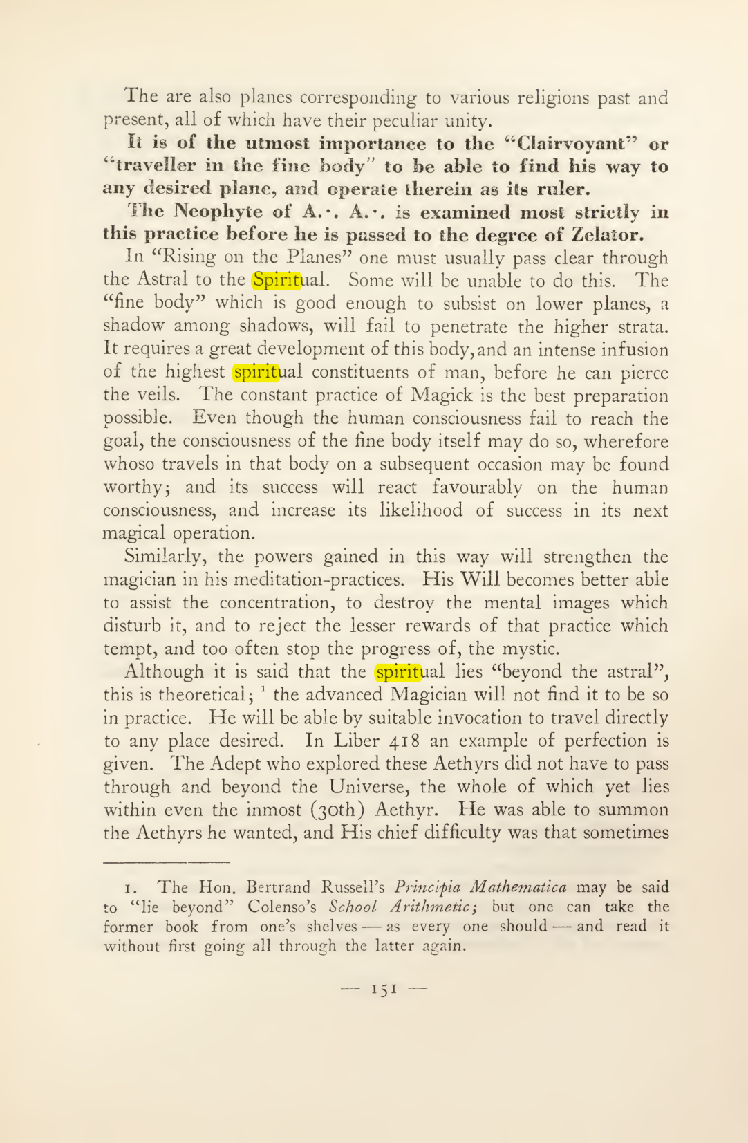 Original scan of Magick in Theory and Practice (Section 2), PDF page 31