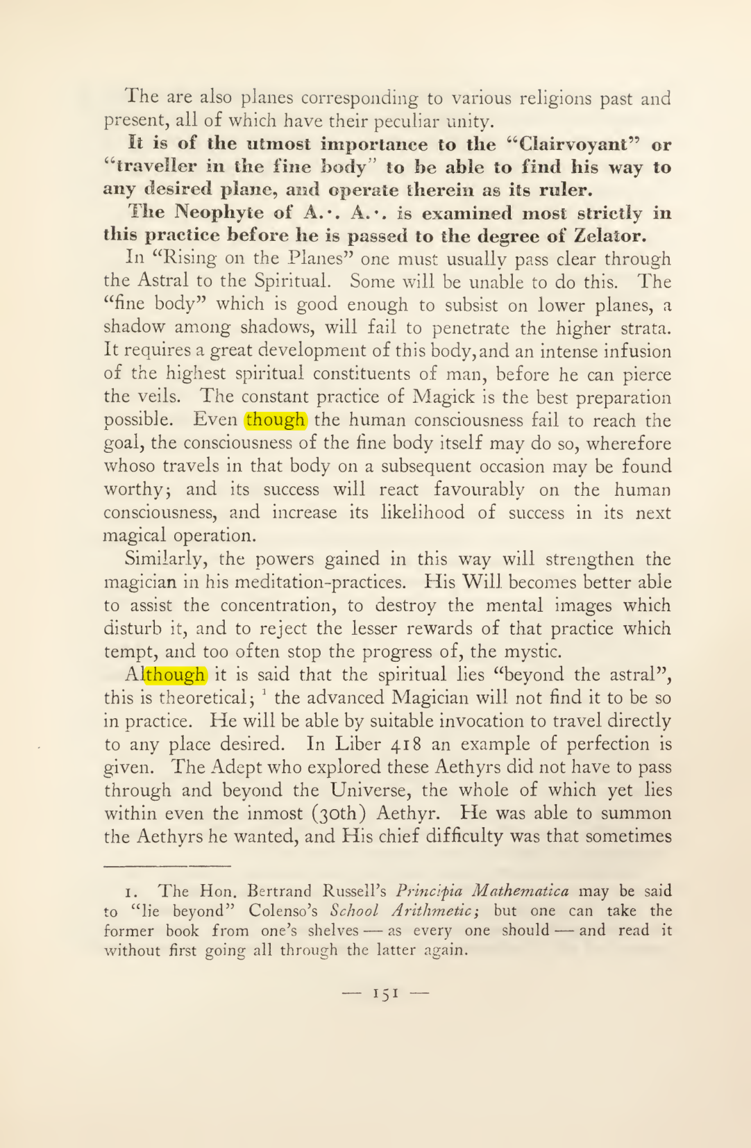 Original scan of Magick in Theory and Practice (Section 2), PDF page 31