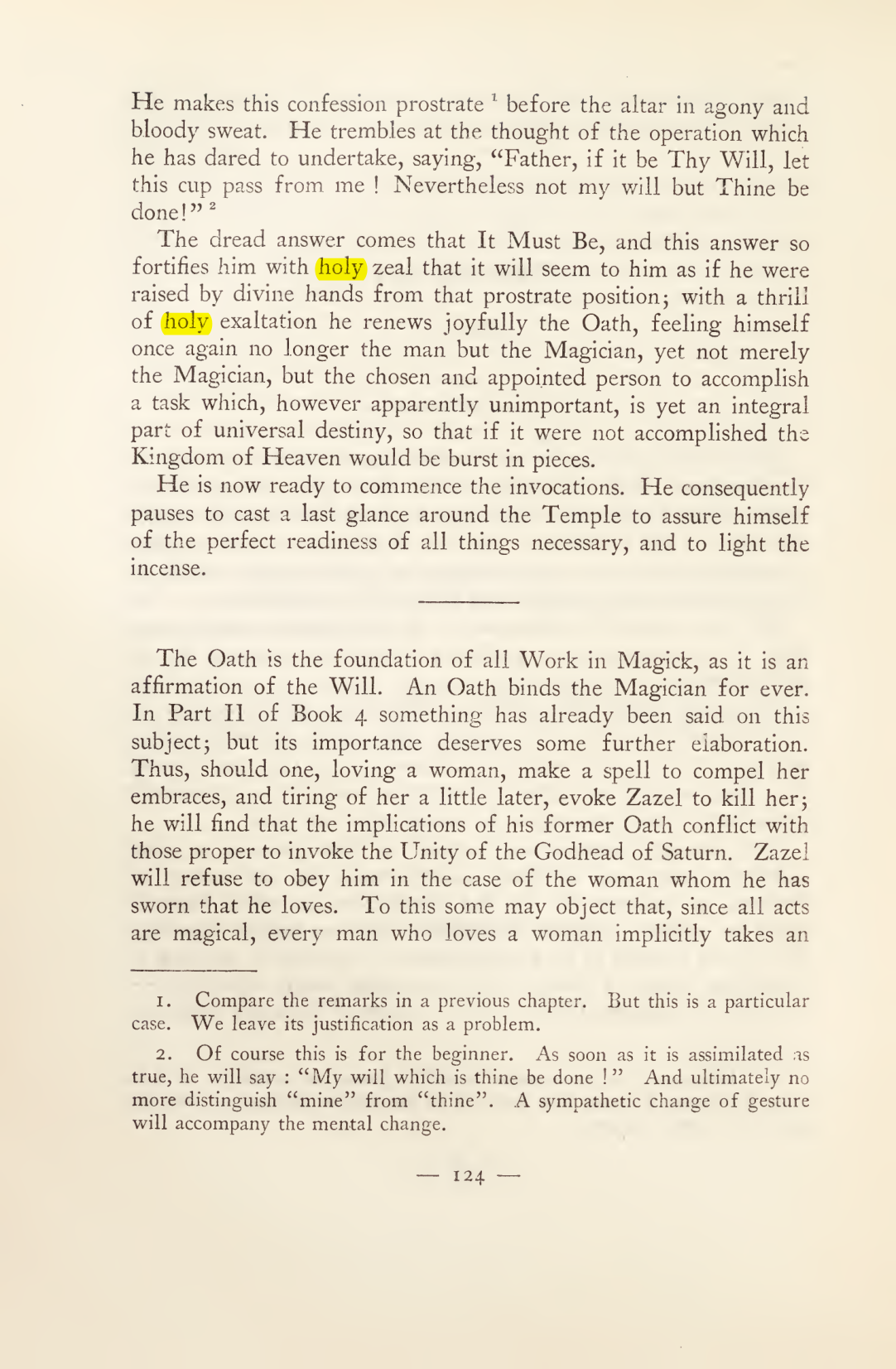 Original scan of Magick in Theory and Practice (Section 2), PDF page 4