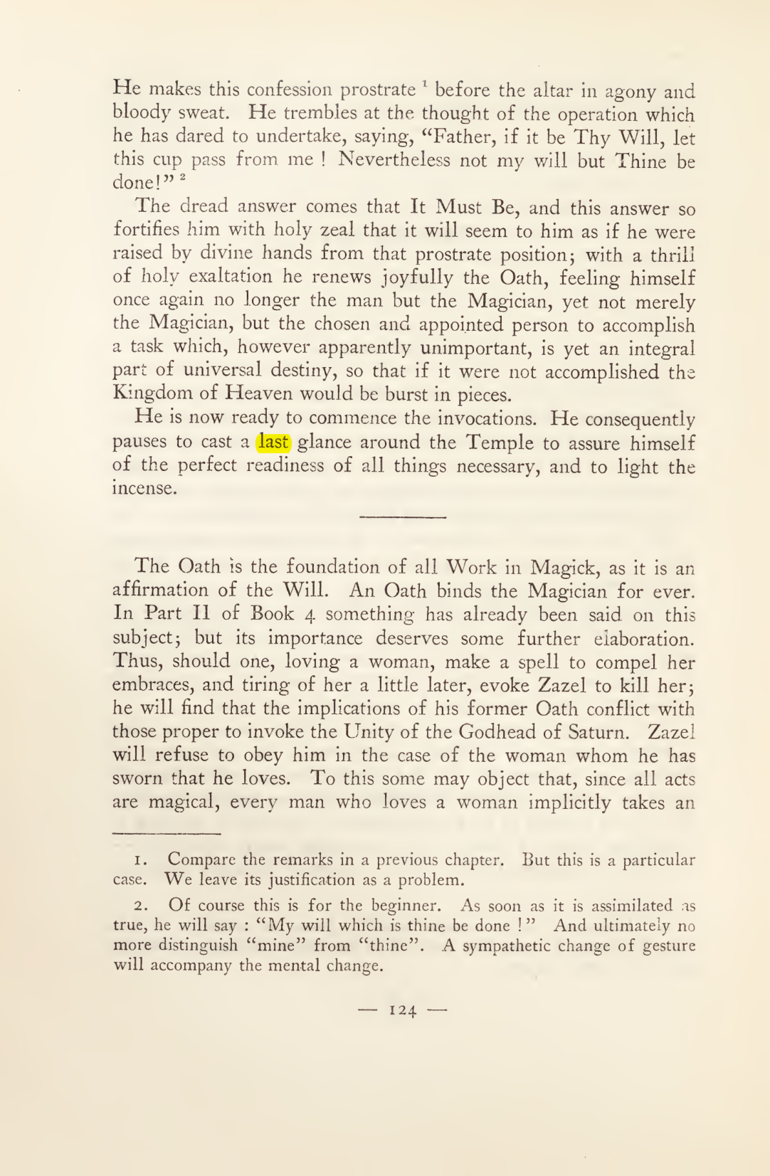 Original scan of Magick in Theory and Practice (Section 2), PDF page 4