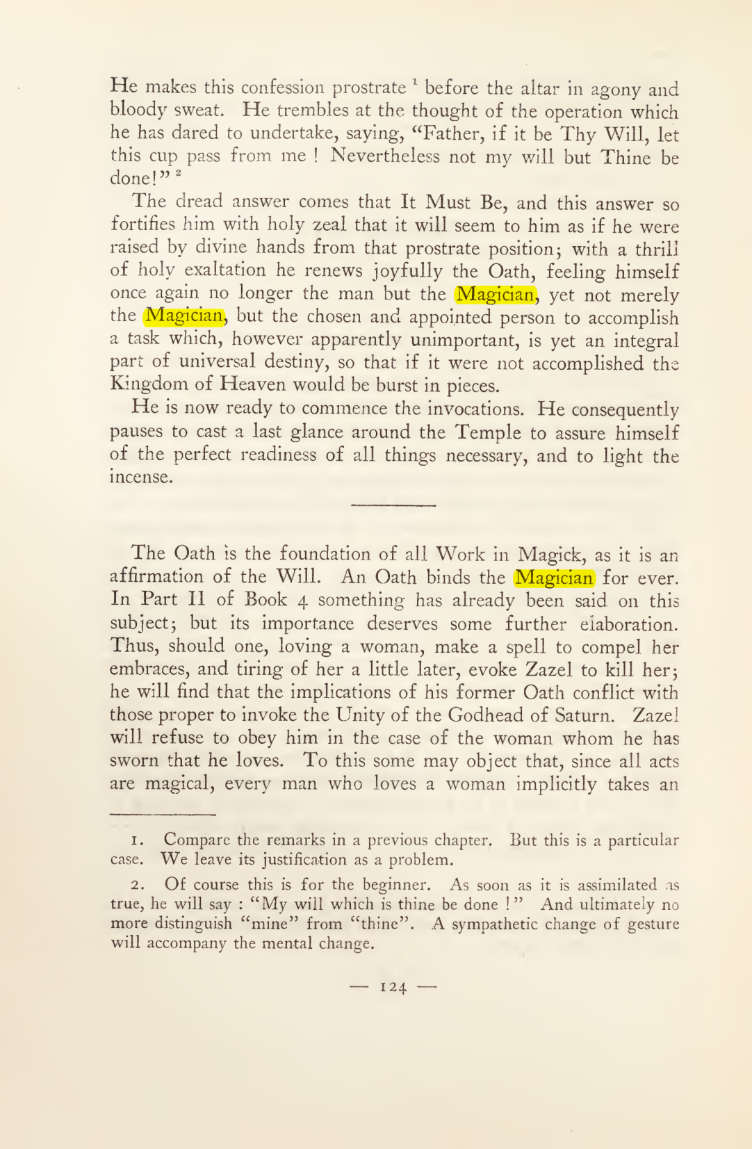 Original scan of Magick in Theory and Practice (Section 2), PDF page 4