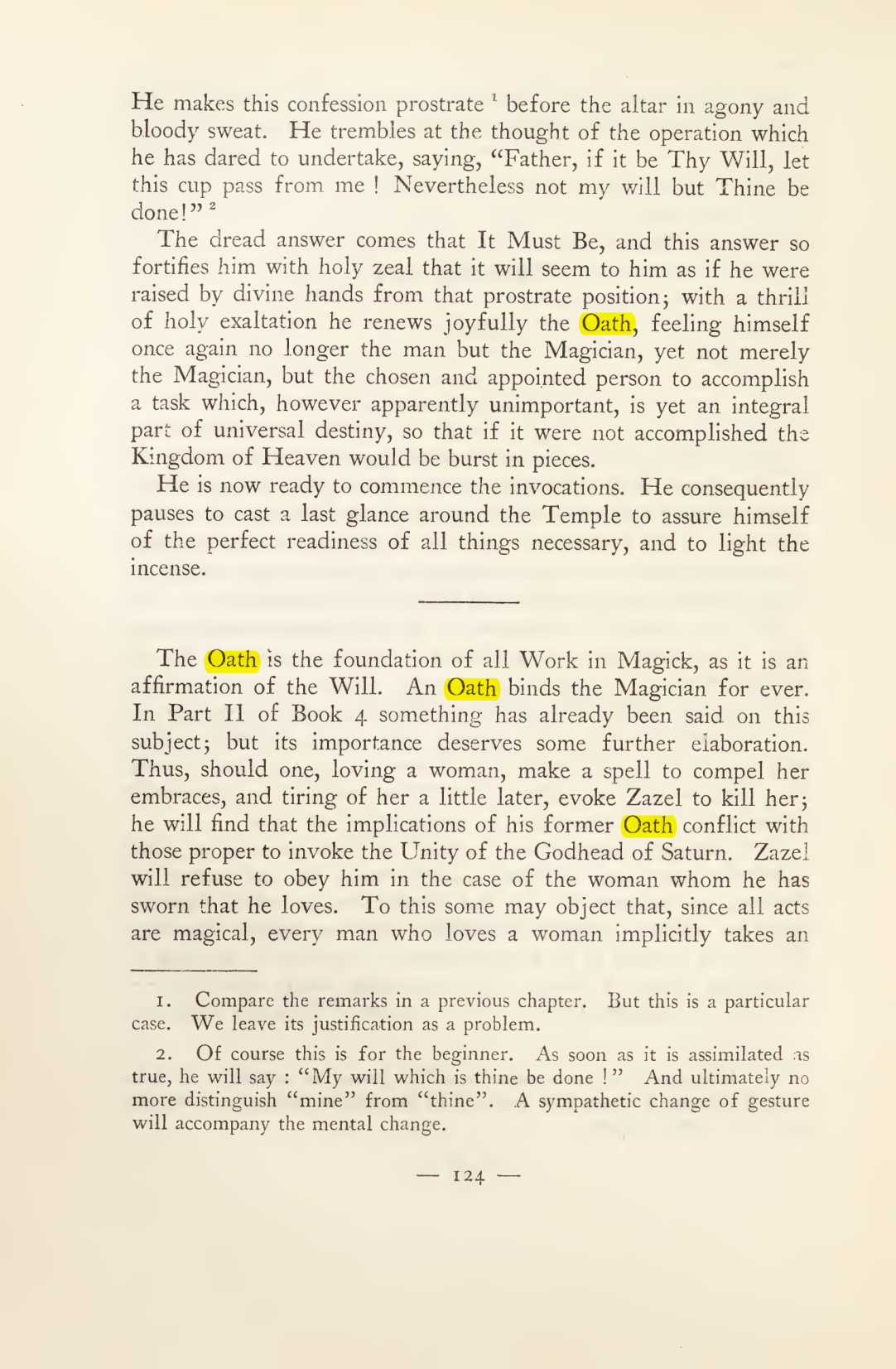 Original scan of Magick in Theory and Practice (Section 2), PDF page 4