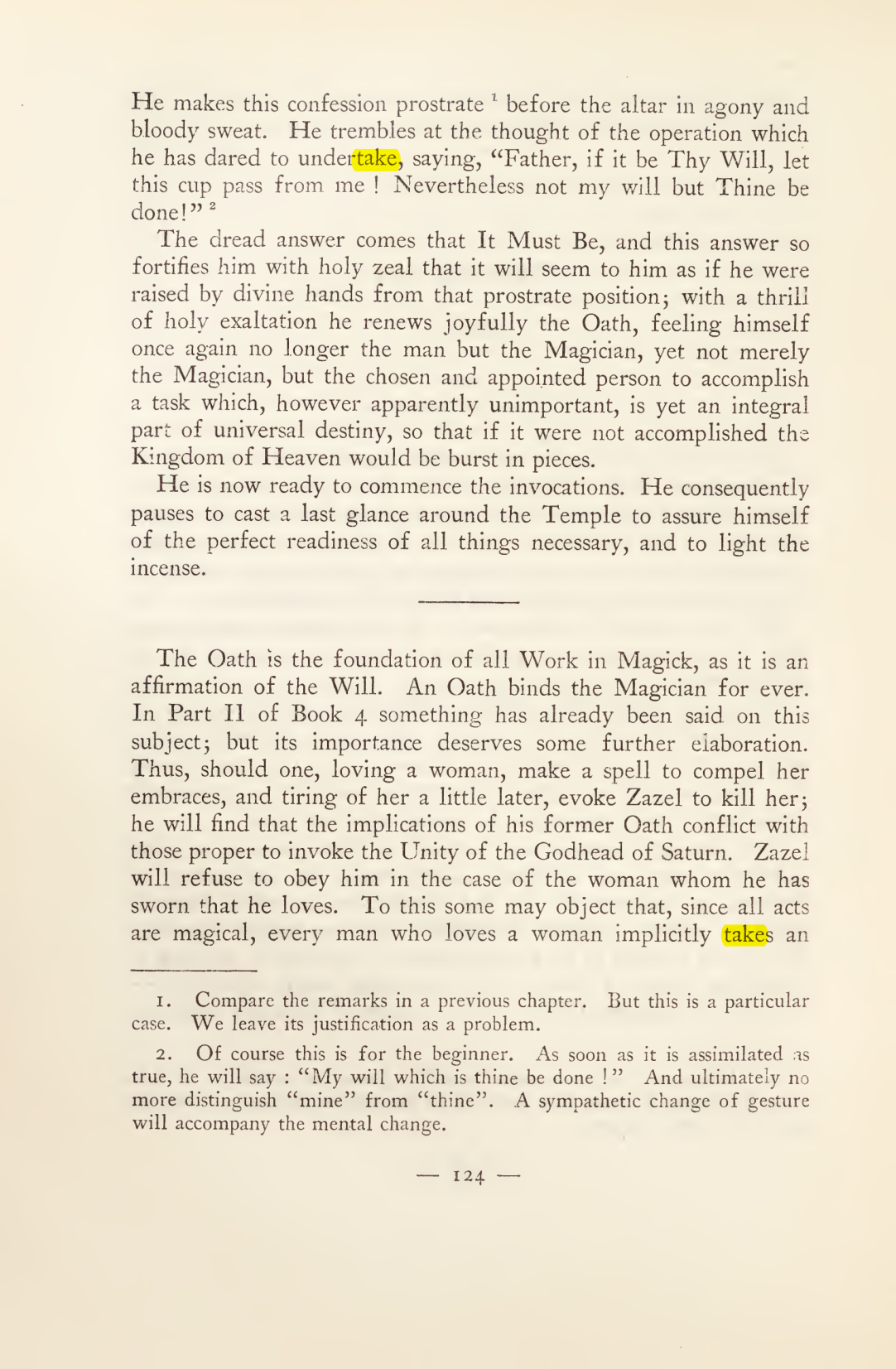 Original scan of Magick in Theory and Practice (Section 2), PDF page 4