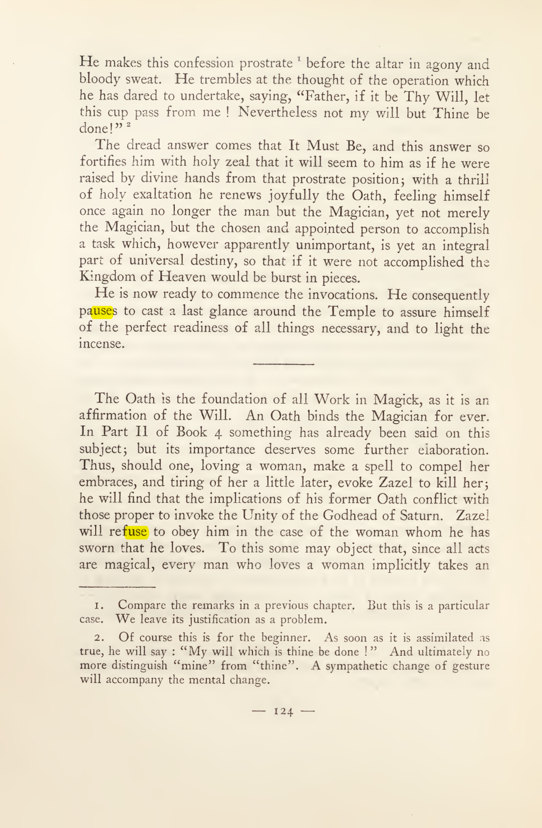 Original scan of Magick in Theory and Practice (Section 2), PDF page 4