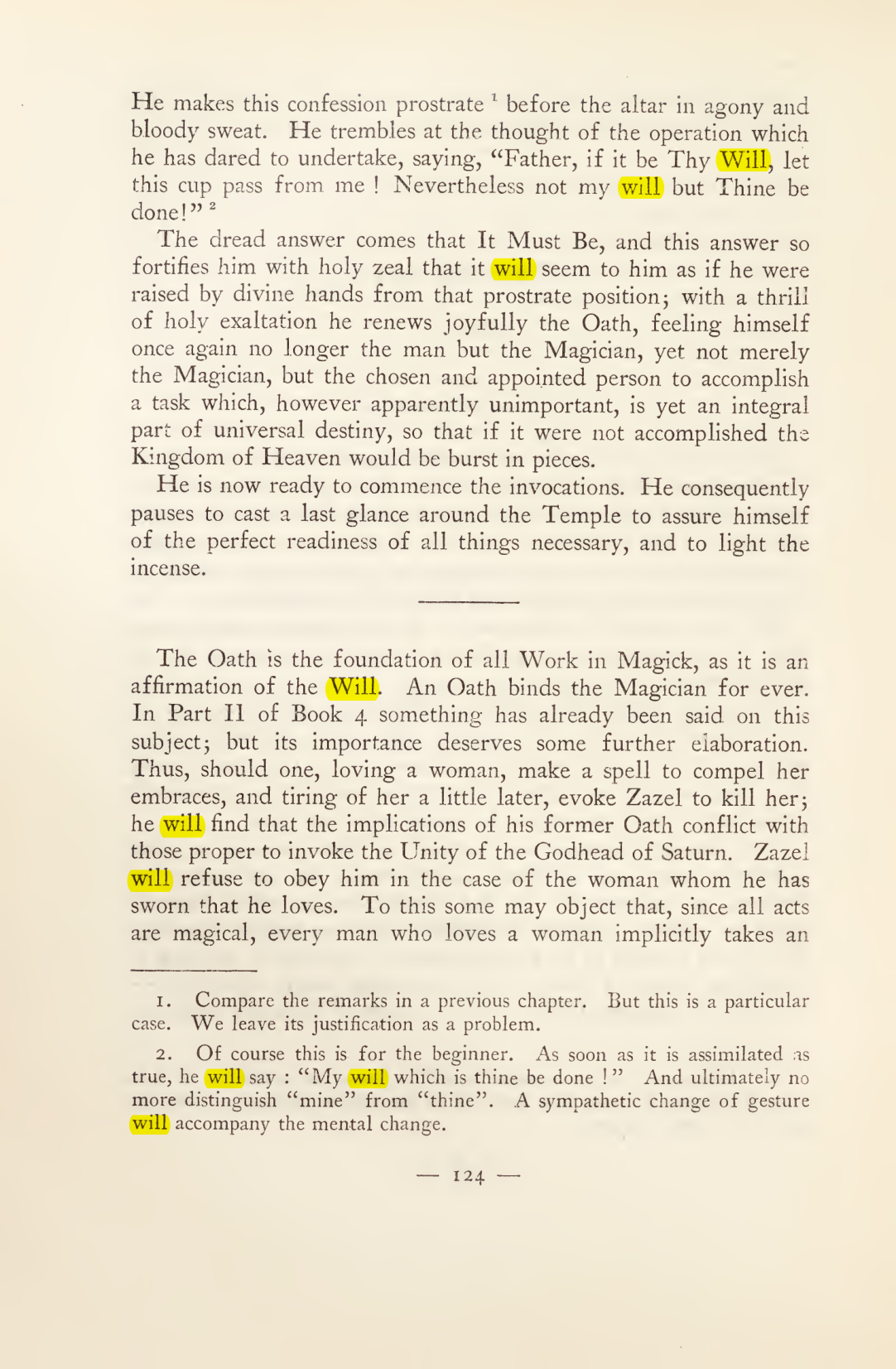 Original scan of Magick in Theory and Practice (Section 2), PDF page 4