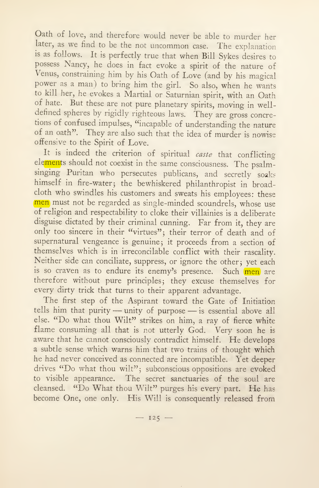 Original scan of Magick in Theory and Practice (Section 2), PDF page 5