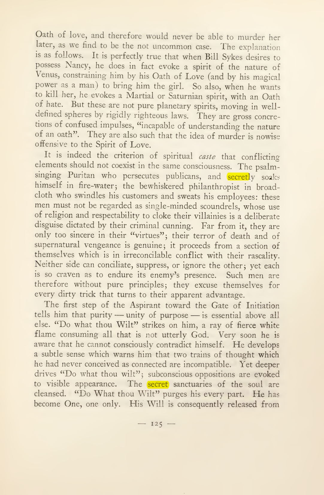 Original scan of Magick in Theory and Practice (Section 2), PDF page 5