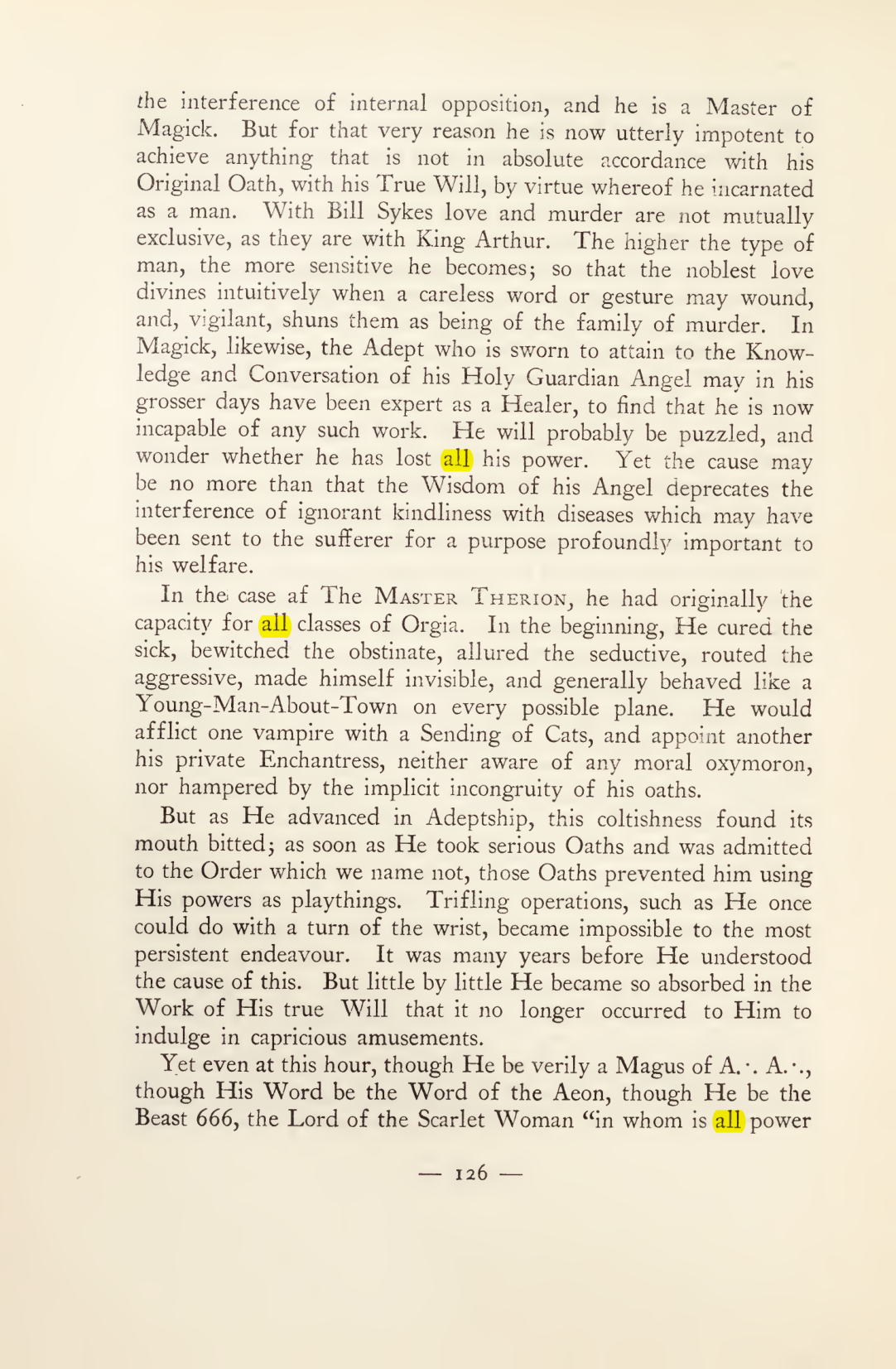 Original scan of Magick in Theory and Practice (Section 2), PDF page 6