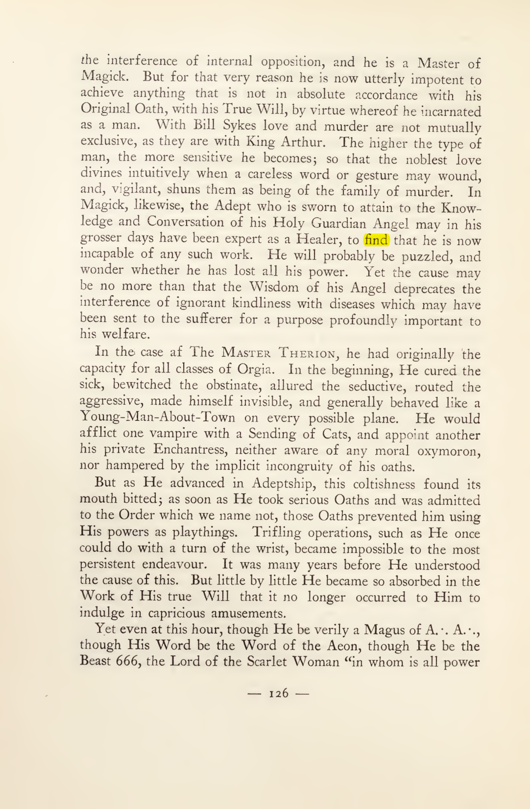 Original scan of Magick in Theory and Practice (Section 2), PDF page 6