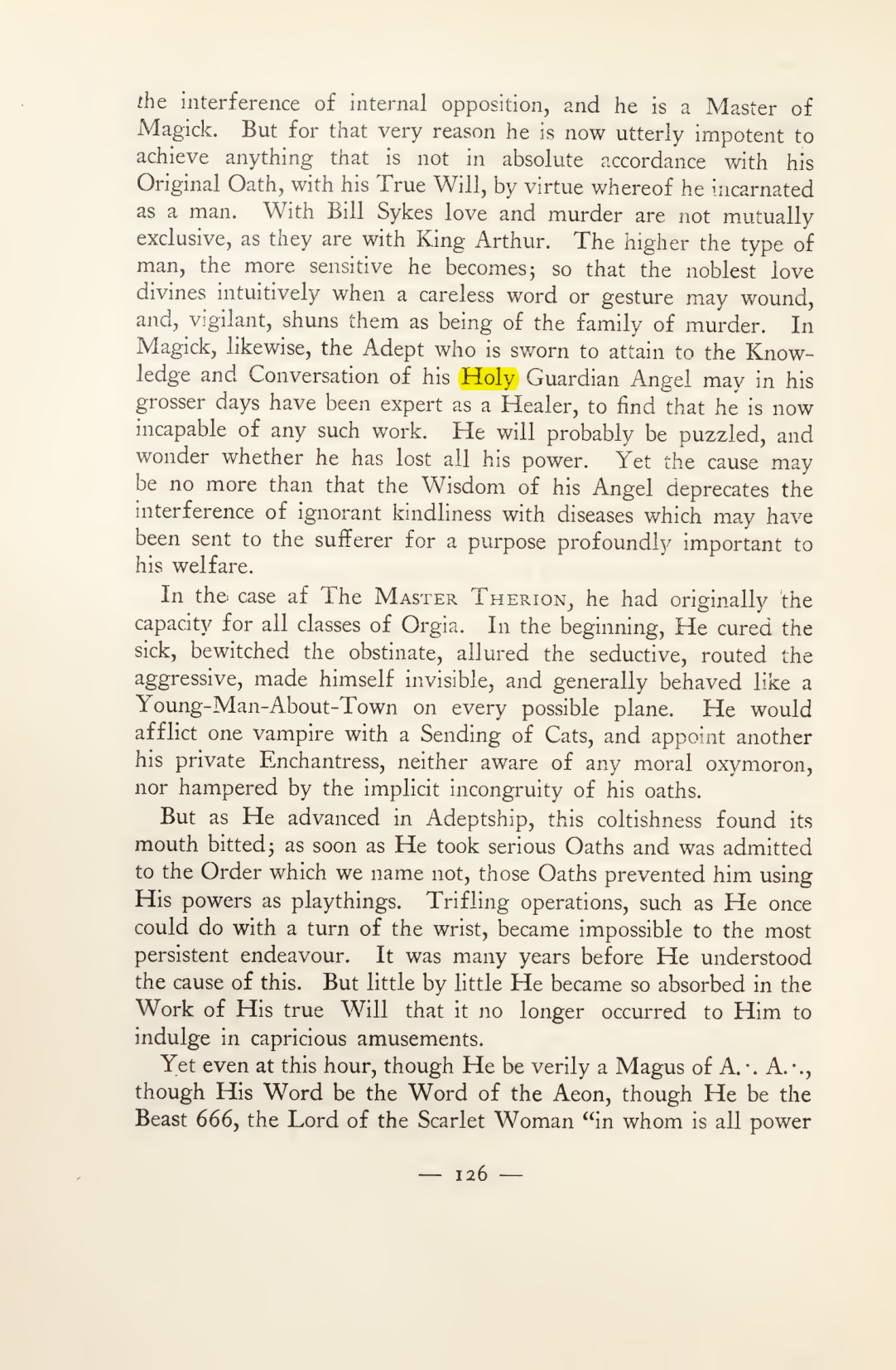Original scan of Magick in Theory and Practice (Section 2), PDF page 6