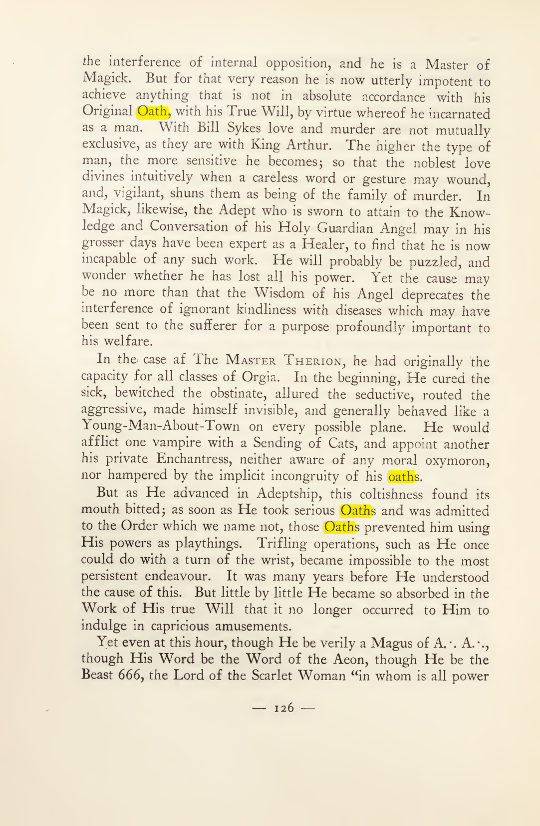 Original scan of Magick in Theory and Practice (Section 2), PDF page 6