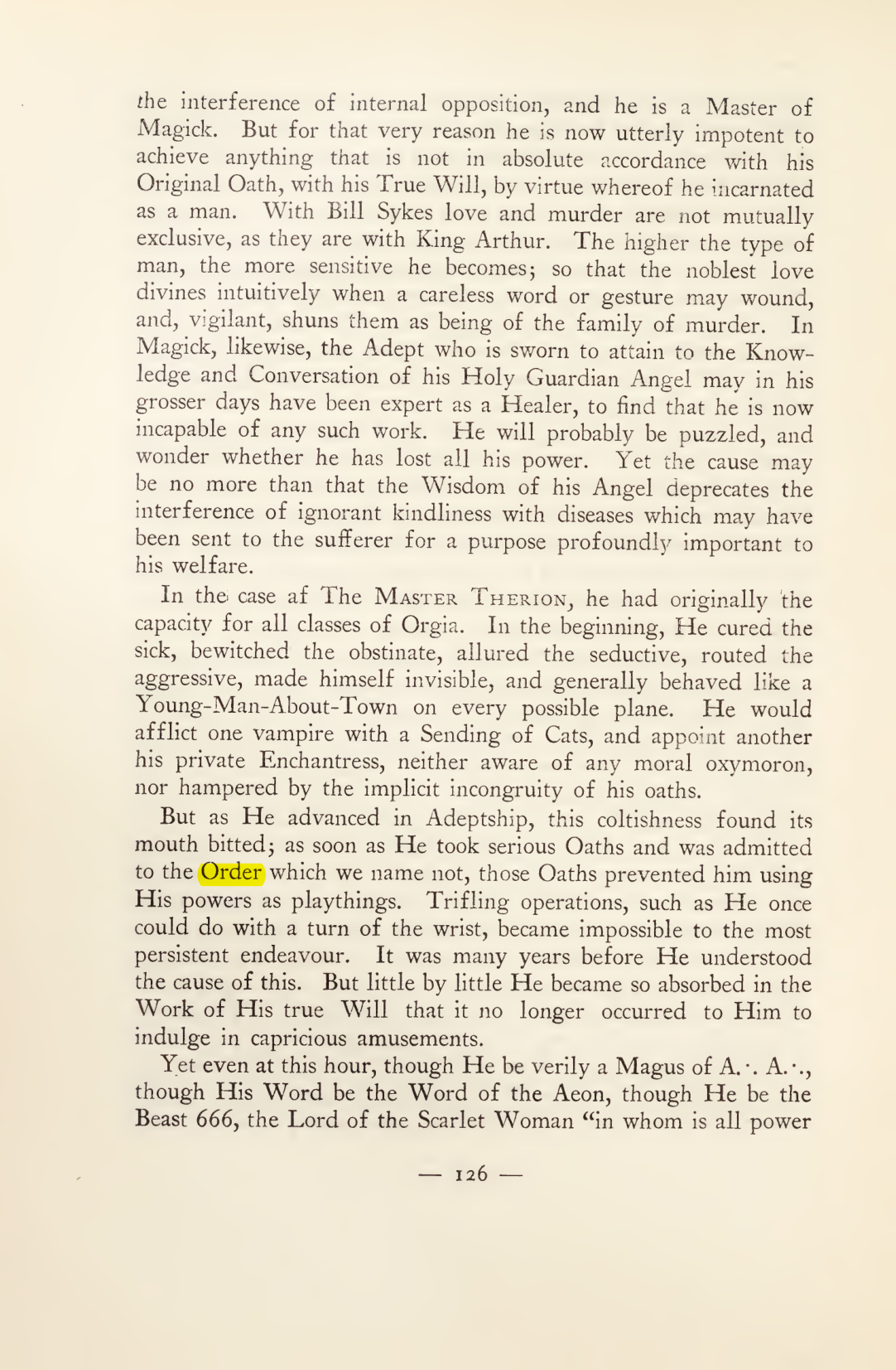 Original scan of Magick in Theory and Practice (Section 2), PDF page 6
