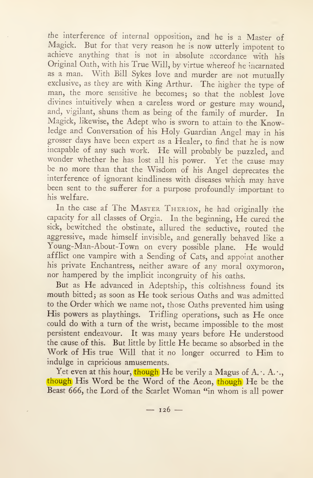 Original scan of Magick in Theory and Practice (Section 2), PDF page 6