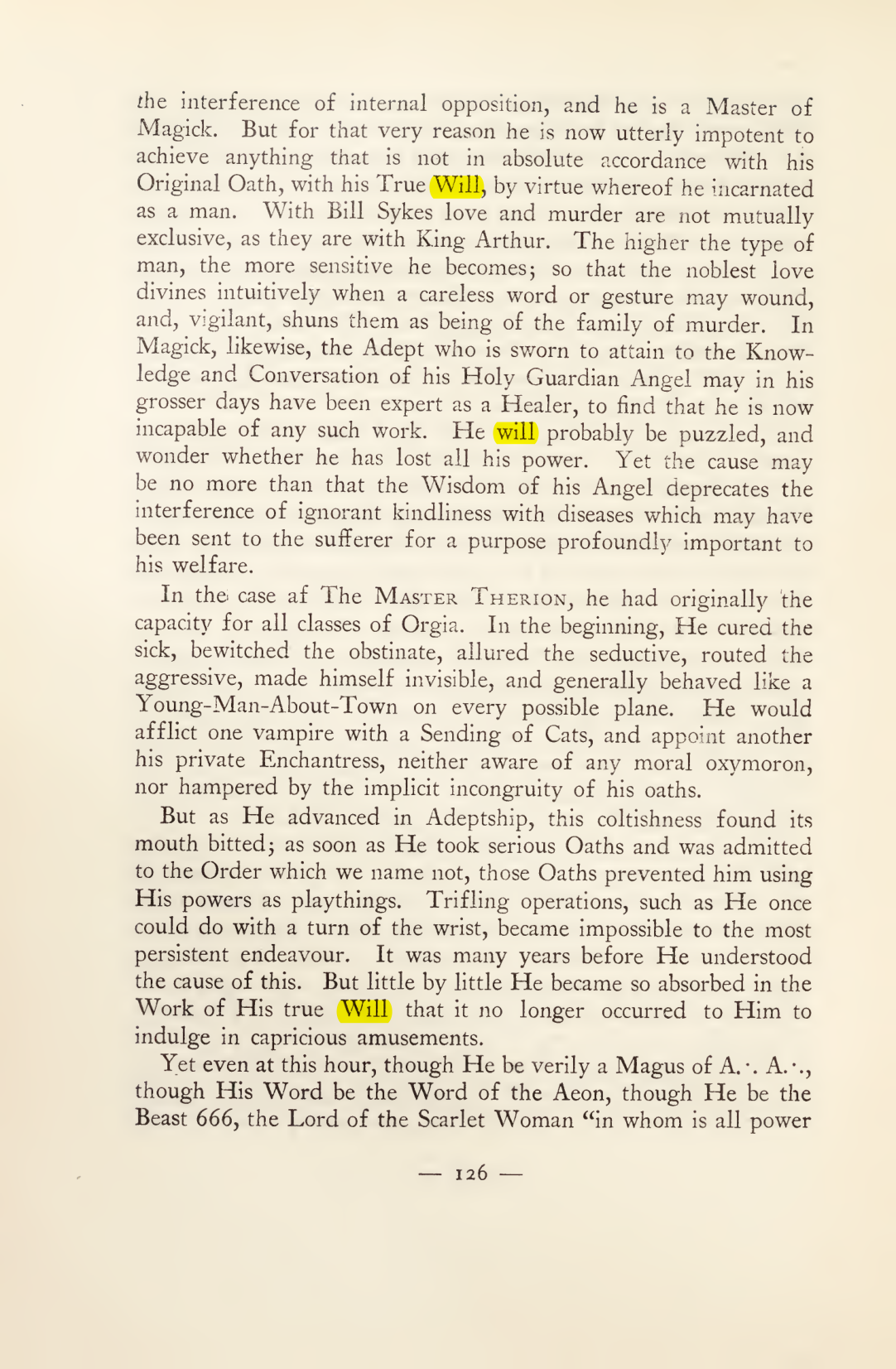 Original scan of Magick in Theory and Practice (Section 2), PDF page 6
