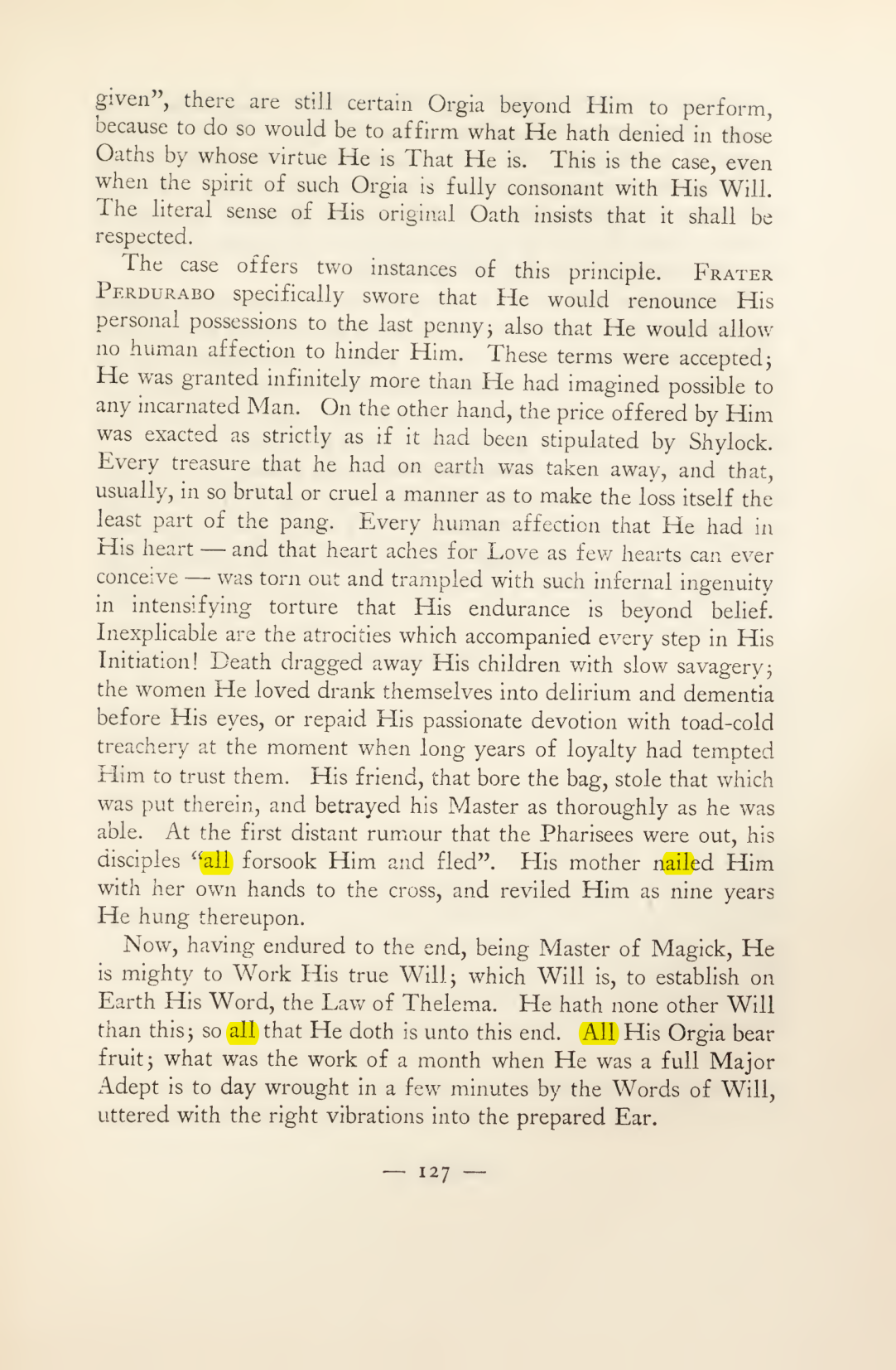 Original scan of Magick in Theory and Practice (Section 2), PDF page 7