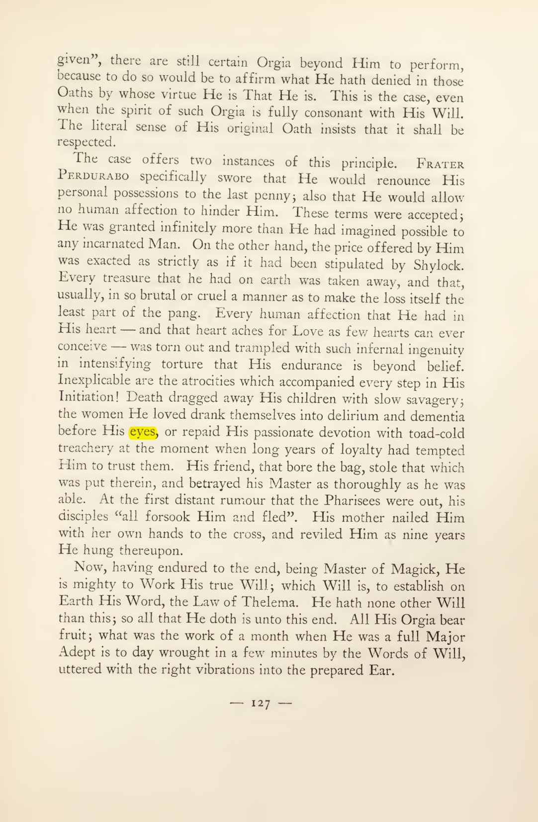 Original scan of Magick in Theory and Practice (Section 2), PDF page 7