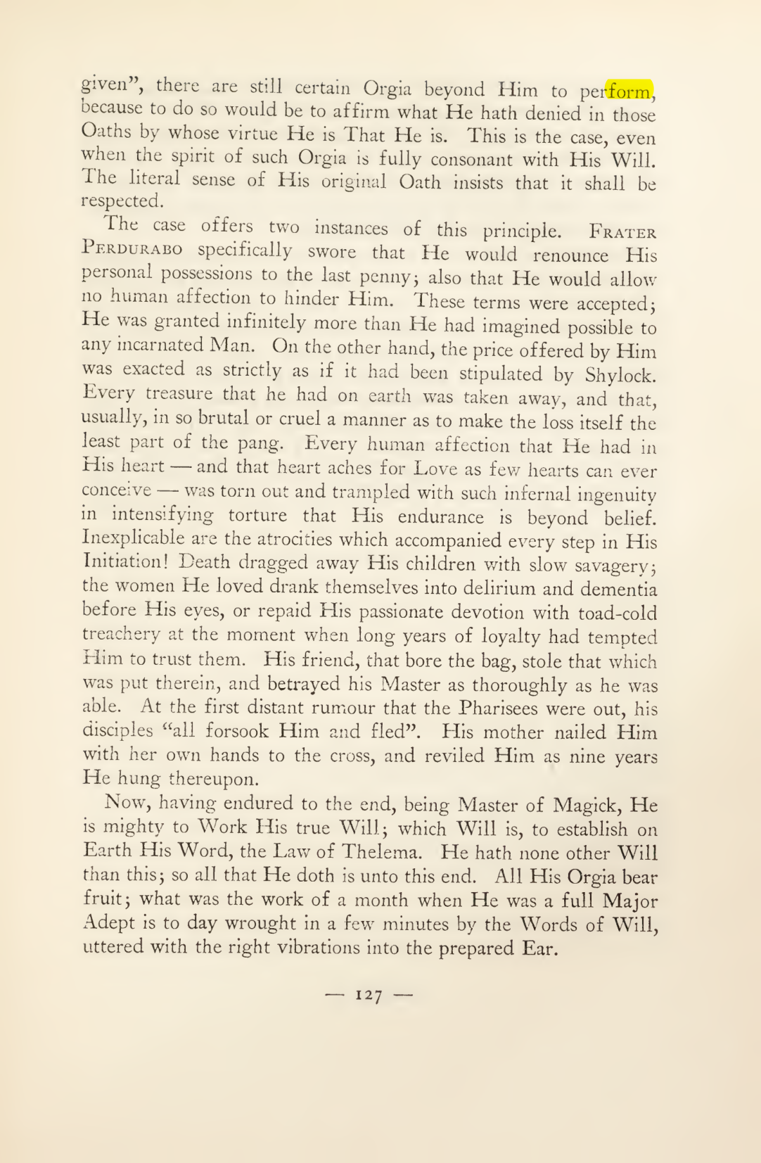 Original scan of Magick in Theory and Practice (Section 2), PDF page 7