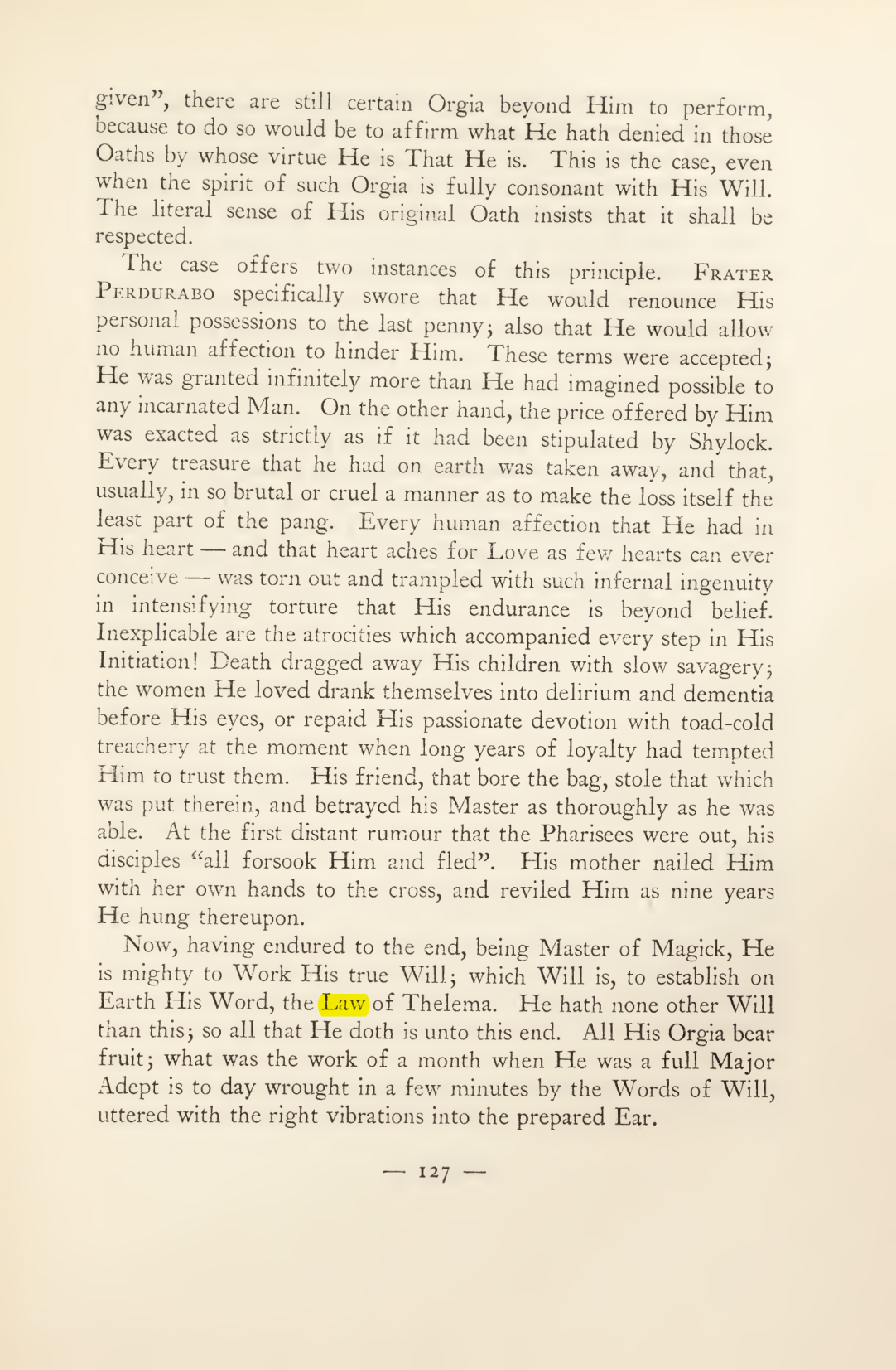 Original scan of Magick in Theory and Practice (Section 2), PDF page 7
